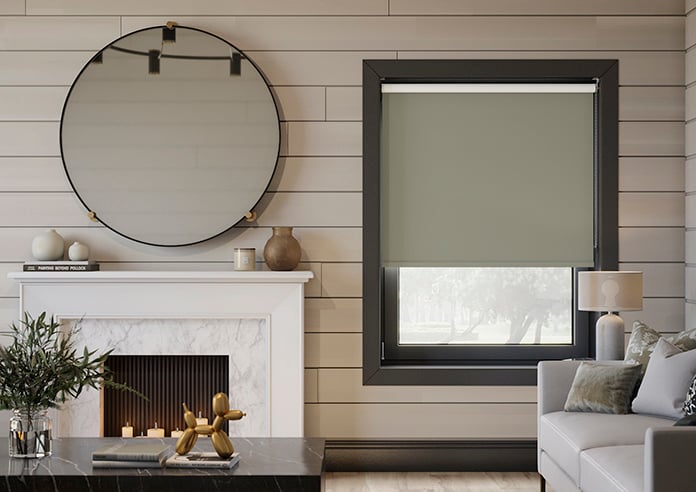 William Morris At Home Waltham (Blackout), Sage - Twist&Fit Roller Blind - Image 3